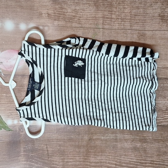 Us POLO ASSN 6X GIRLS TANK TOP STRIPED - Picture 1 of 5